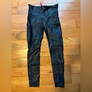 Spanx Motocross Faux Leather Leggings